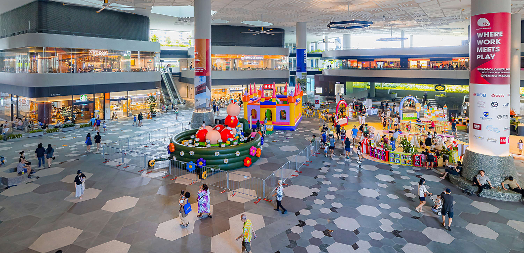 Explore shopping at Punggol Digital District